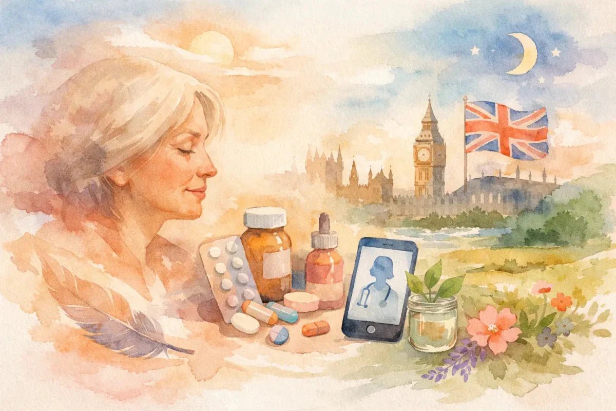 Best Online Menopause Treatment Options UK - Rightangled