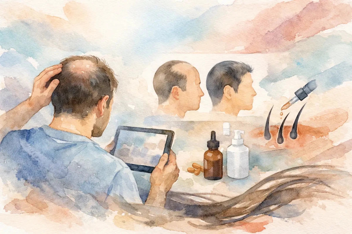 Hair Loss Treatment Online: What Actually Works - Rightangled