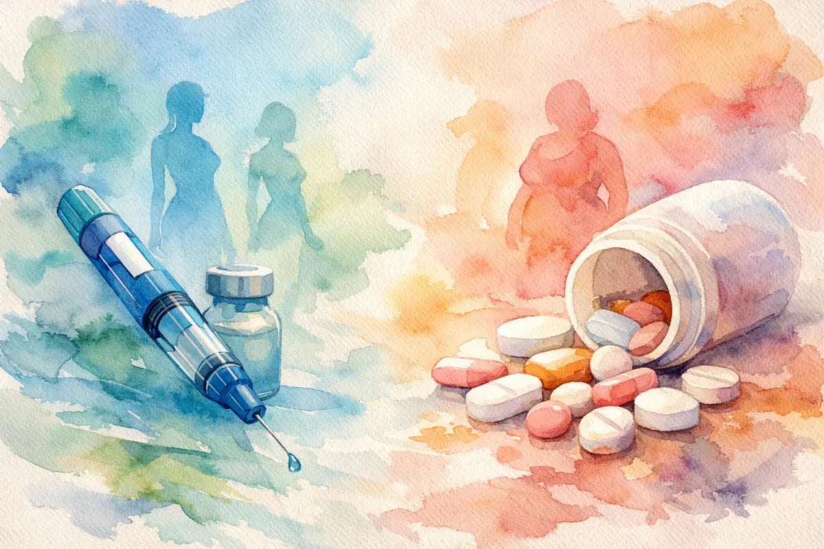 Weight Loss Injections Versus Tablets Compared
