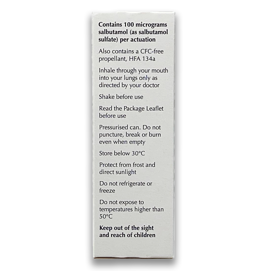 Ventolin Evohaler 100mcg.