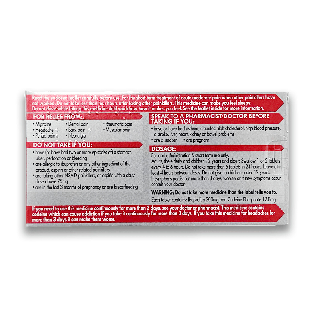 Nurofen Plus Tablets - Rightangled