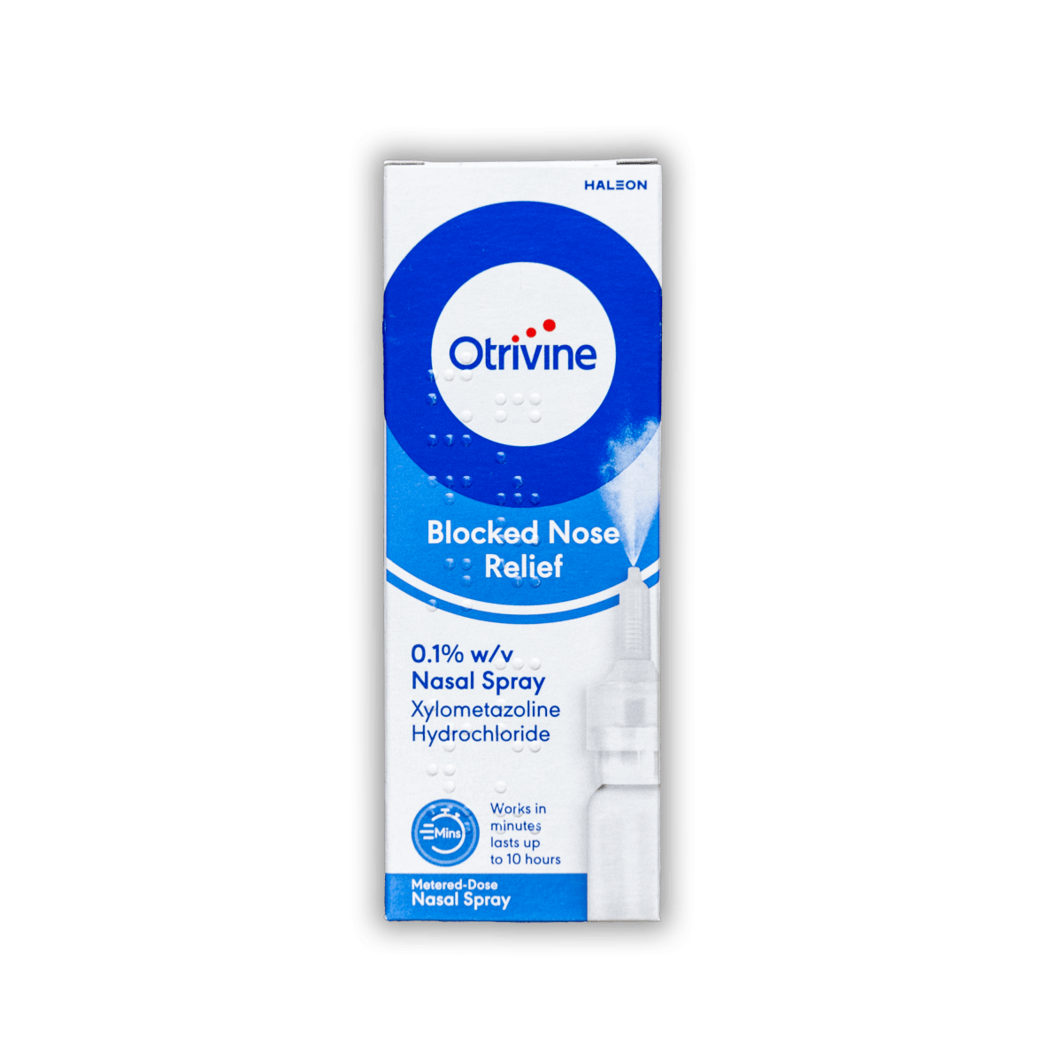 Otrivine Adult Nasal Spray - Rightangled
