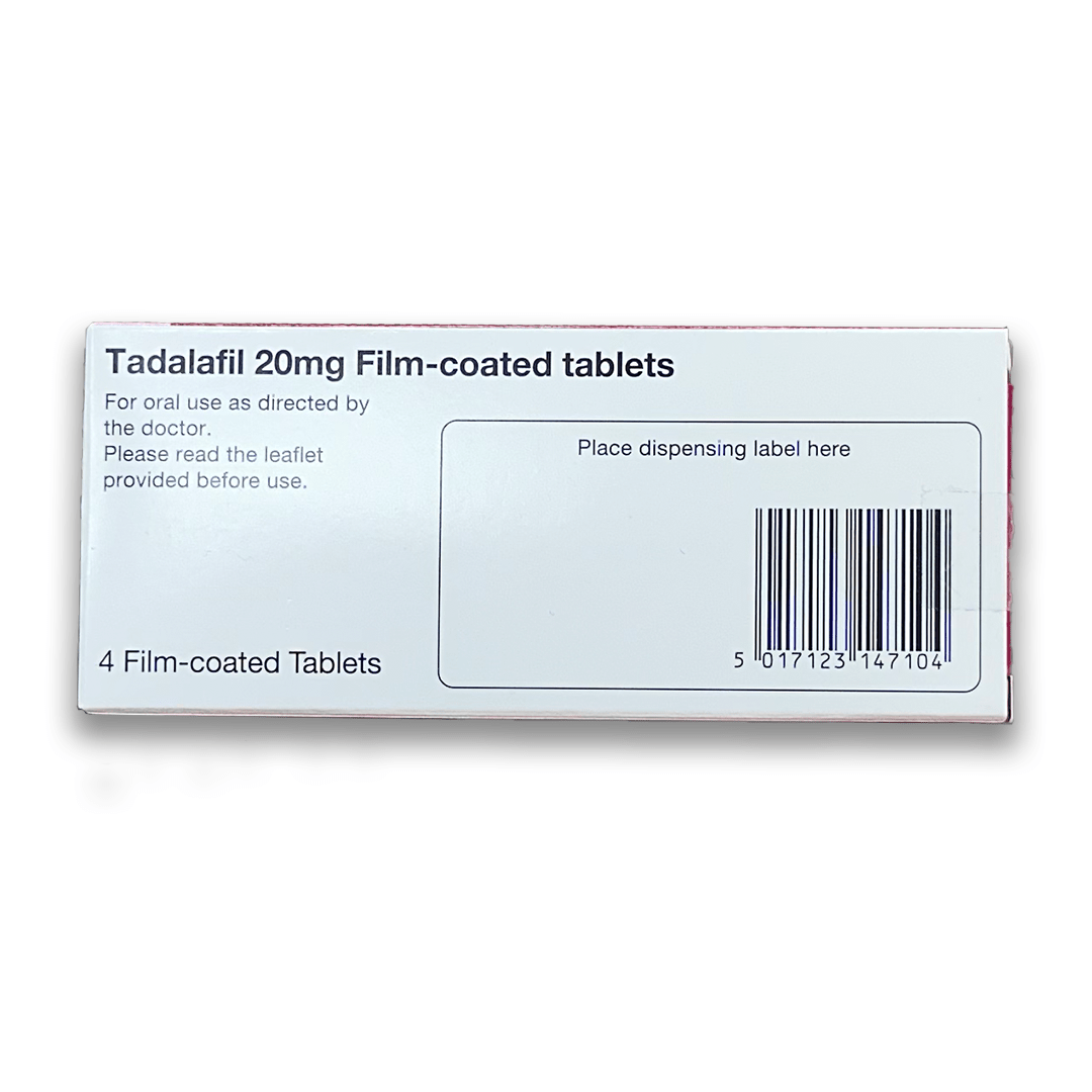 Tadalafil (Generic) - Film Coated Tablets - Rightangled