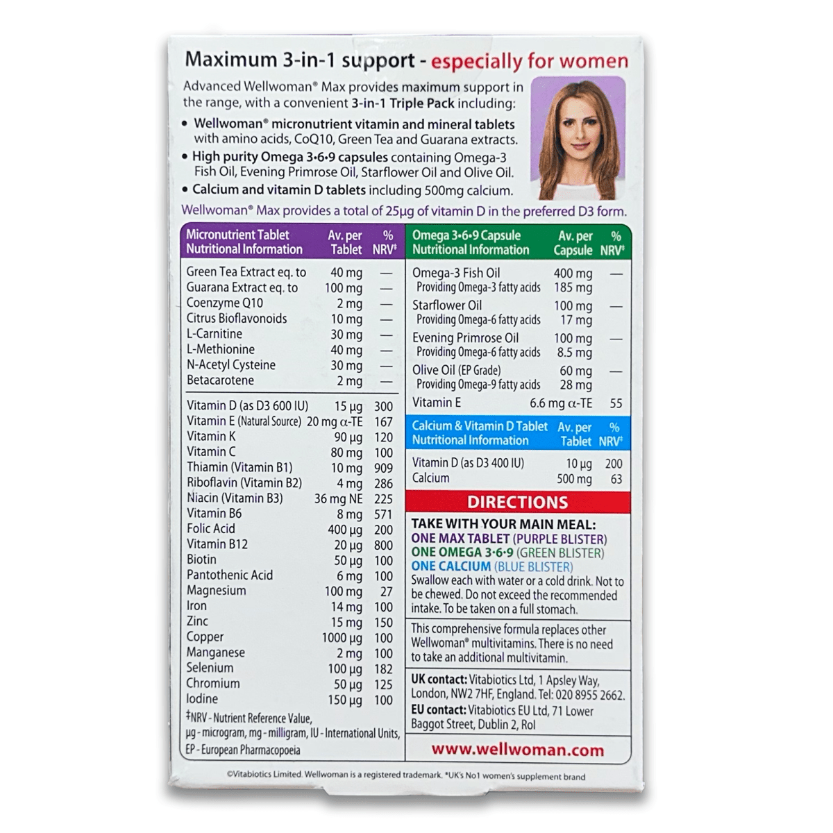 Wellwoman Max - Rightangled