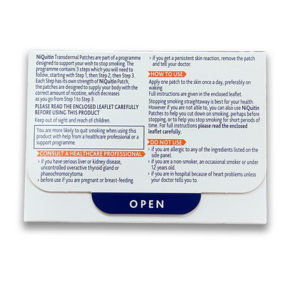 NiQuitin Transdermal Nicotine Patches