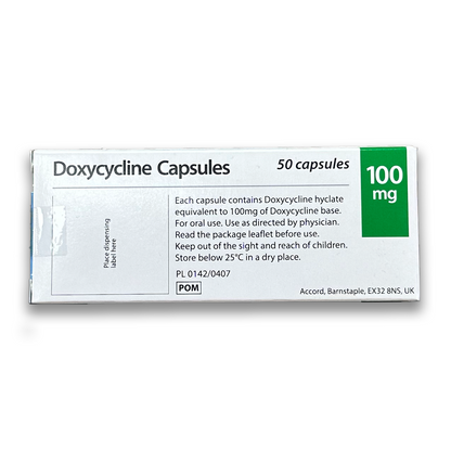 Doxycycline Capsules 100mg