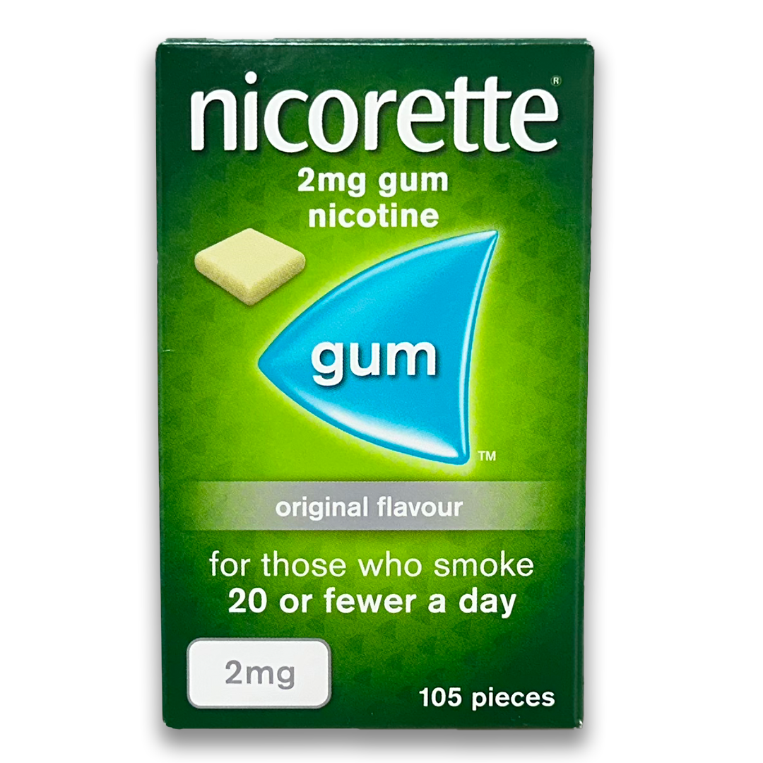 Nicorette gum (Nicotine)