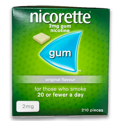 Nicorette gum (Nicotine)