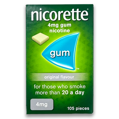 Nicorette gum (Nicotine)