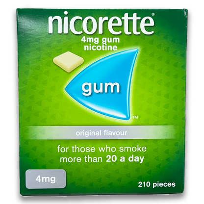 Nicorette gum (Nicotine)