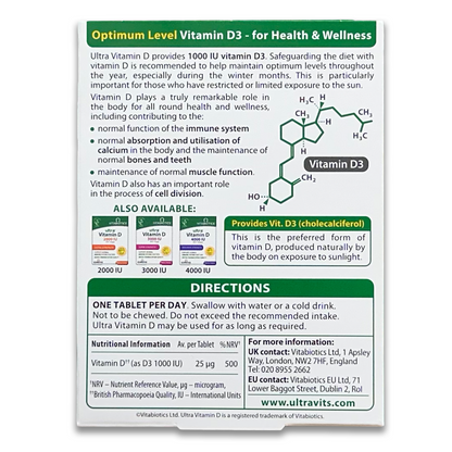 Ultra Vitamin D 1000IU