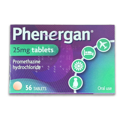 Phenergan 25mg Tablets