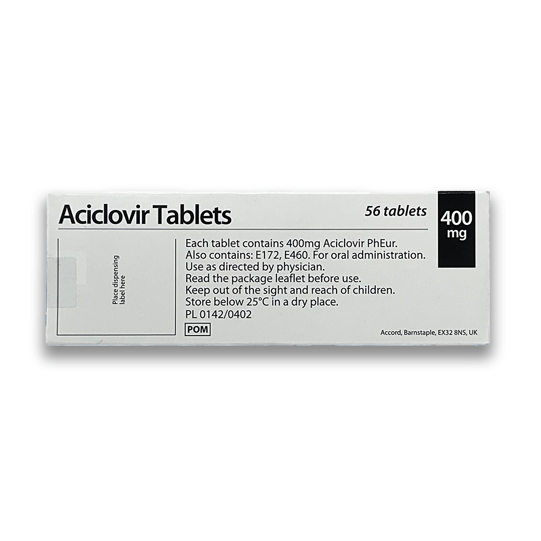 Aciclovir 400mg tablets