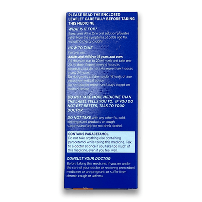 Beechams All - in - One Oral Solution - Rightangled