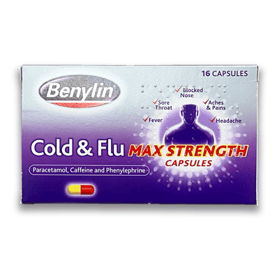 Benylin Cold & Flu Max Strength - Rightangled