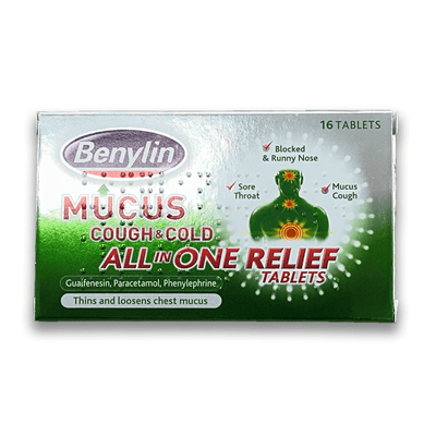 Benylin Mucus Cough & Cold All - in - One - Rightangled