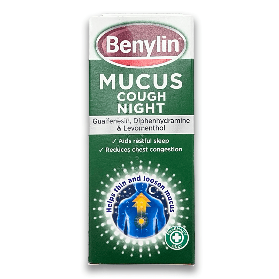 Benylin Mucus Cough Night Syrup - Rightangled