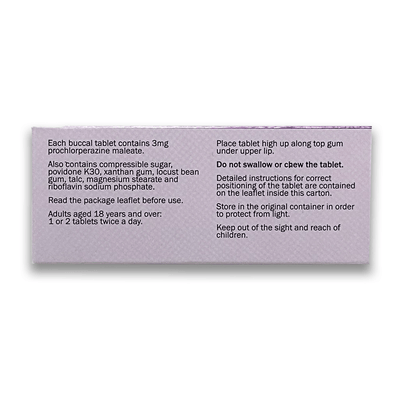 Buccastem M 3mg Tablets - Rightangled