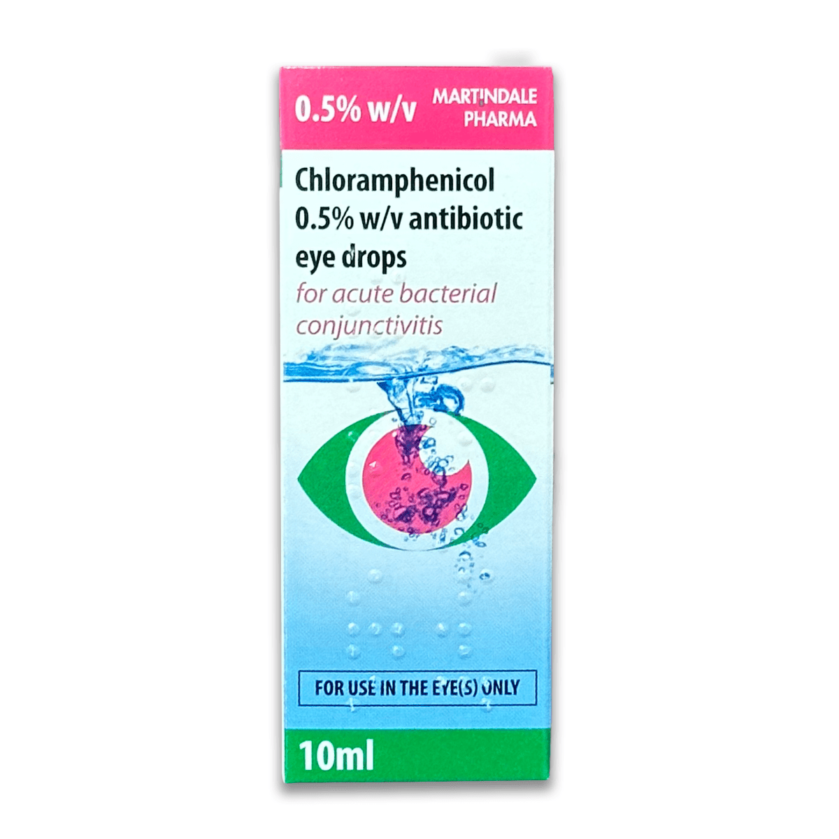 Chloramphenicol 0.5% Eye Drops - Rightangled