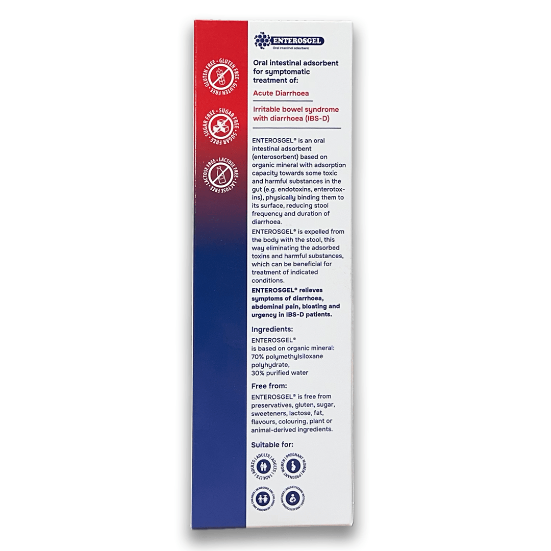 Enterosgel Tube - Relief from IBS Symptoms - Rightangled
