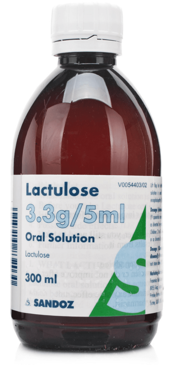 Lactulose Oral Solution ALM 300ml - Rightangled