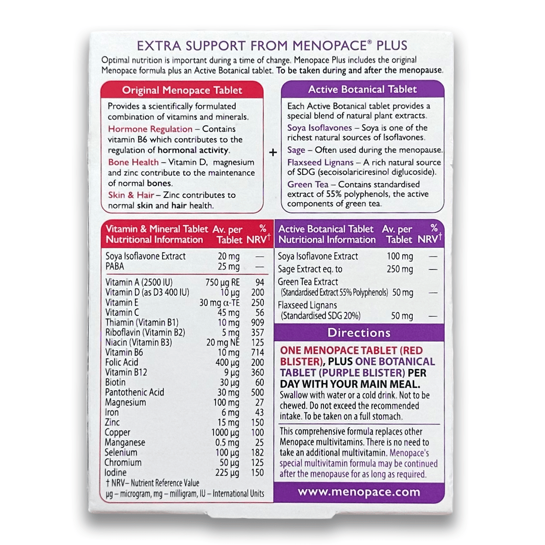Menopace plus - Rightangled